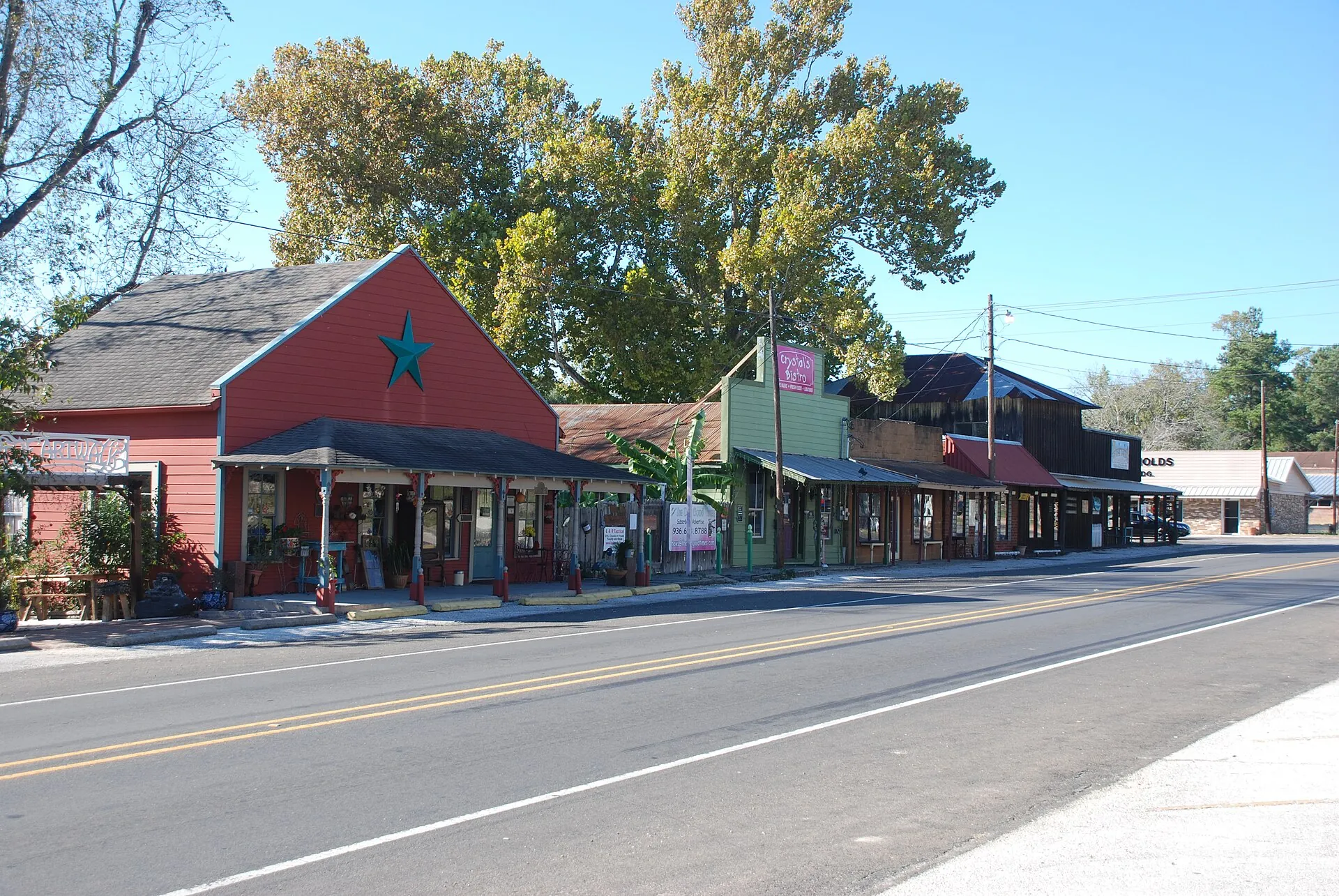 Houses along Church Street, Coldspring.