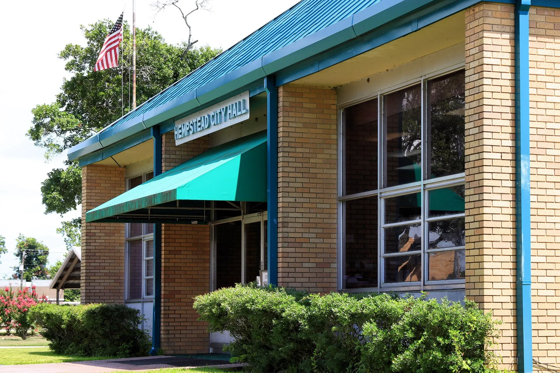 Hempstead Texas City Hall, 2019.