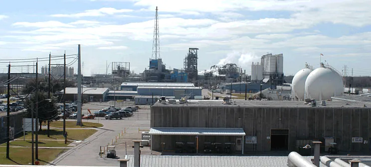 Pasadena, TX chemical-plant skyline