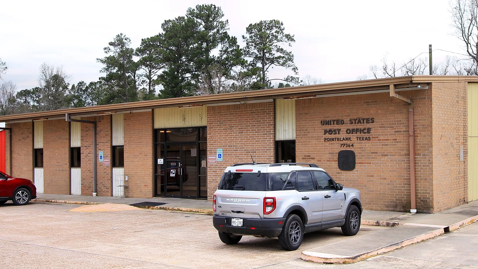 Point Blank Texas Post Office, 2023.