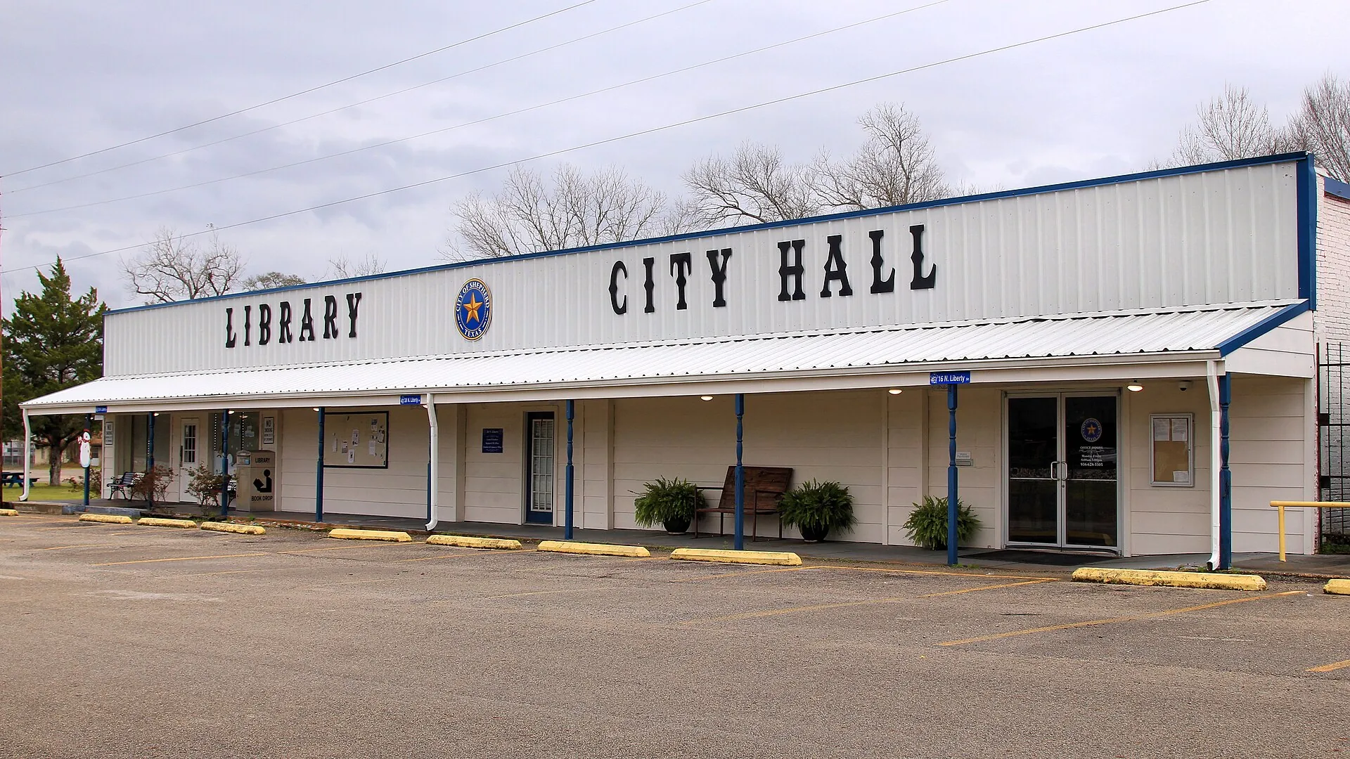 Shepherd Texas City Hall, 2023.