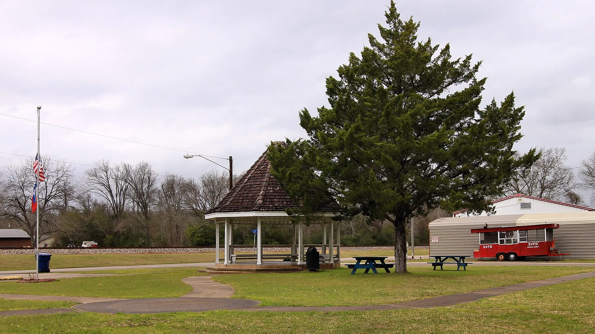 Town Square, Shepherd, Texas, 2023.