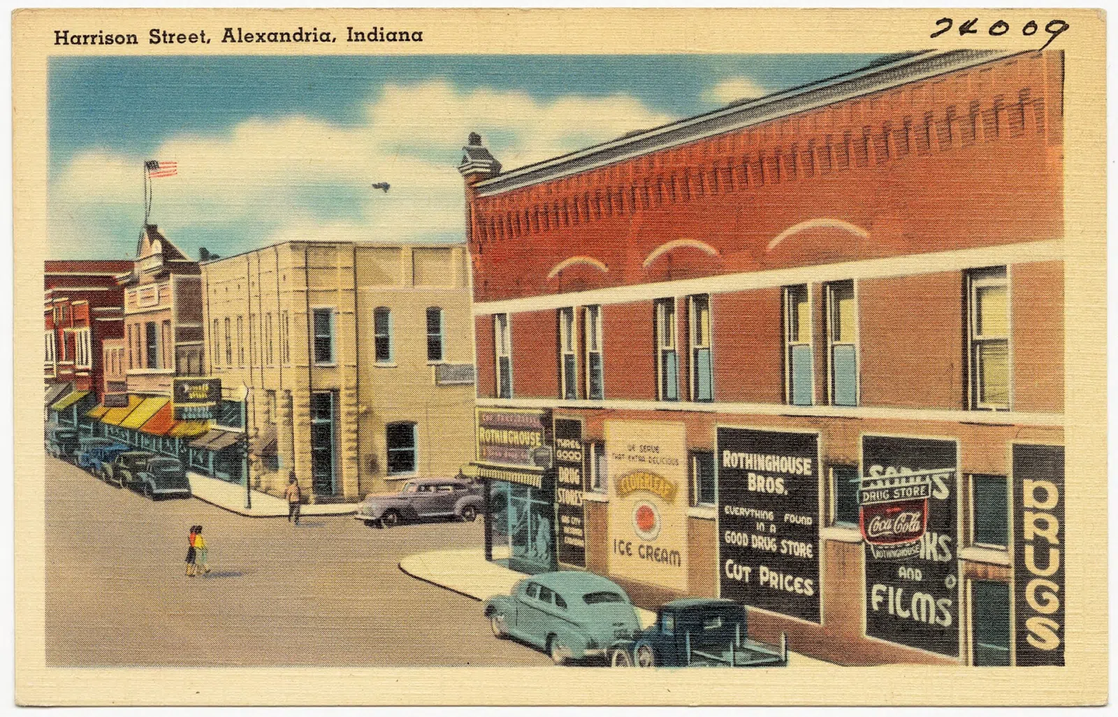 Harrison Street, Alexandria, Indiana