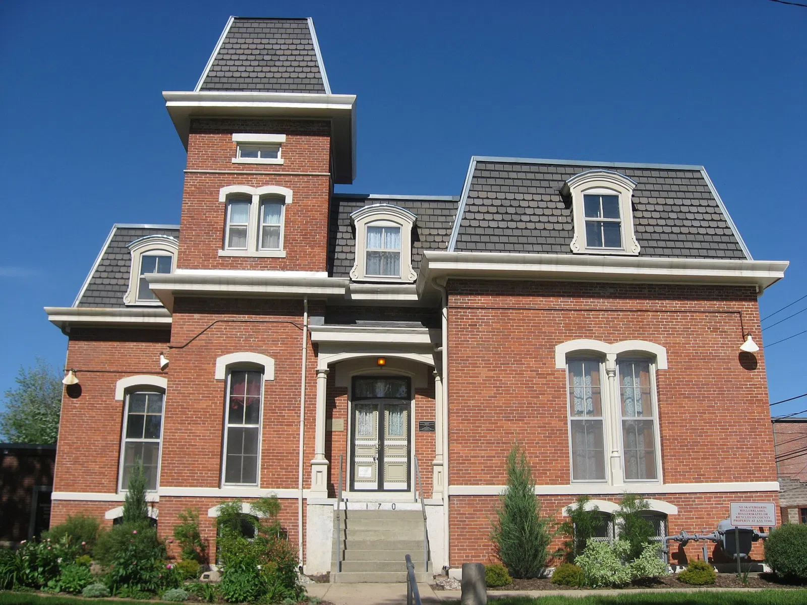 Nearby Danville landmark: Front of the Hendricks County Jail and Sheriff's Residence (now the Hendricks County Museum), located at 170 S. Washington…