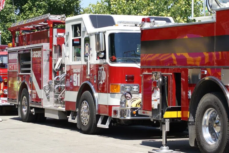 Nearby Danville landmark: Firetruck from Danville, Indiana