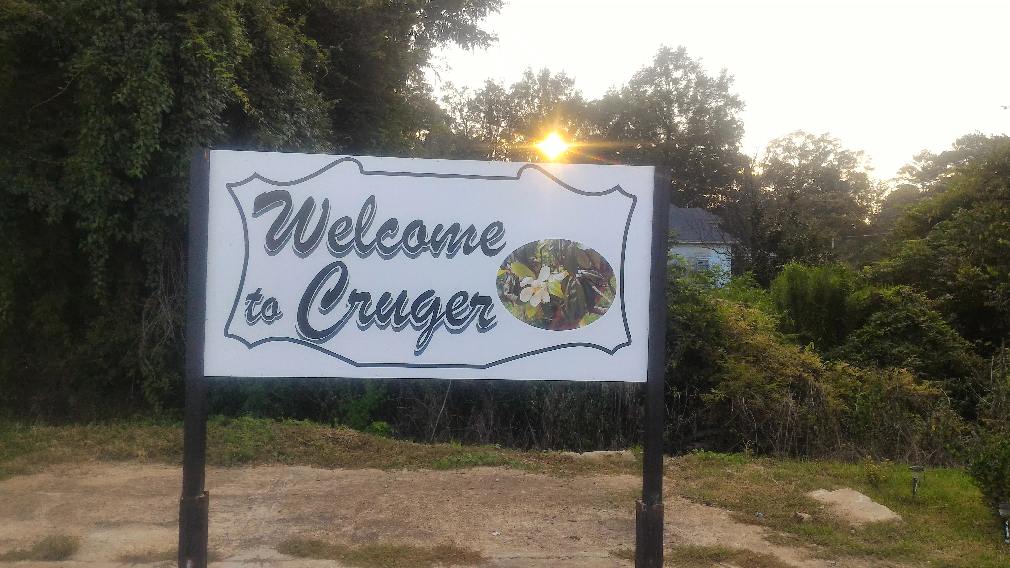 Welcome sign