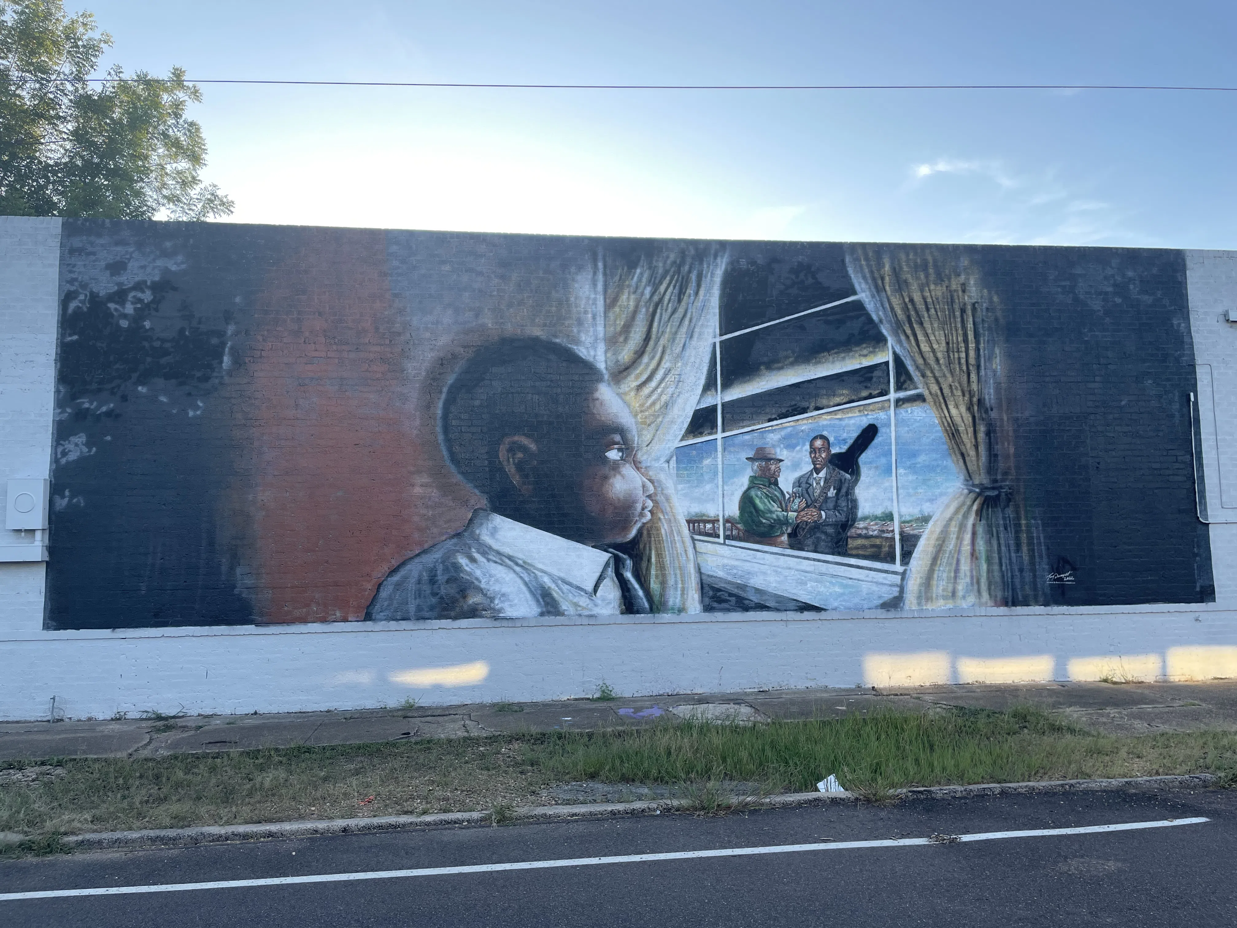 Downtown mural