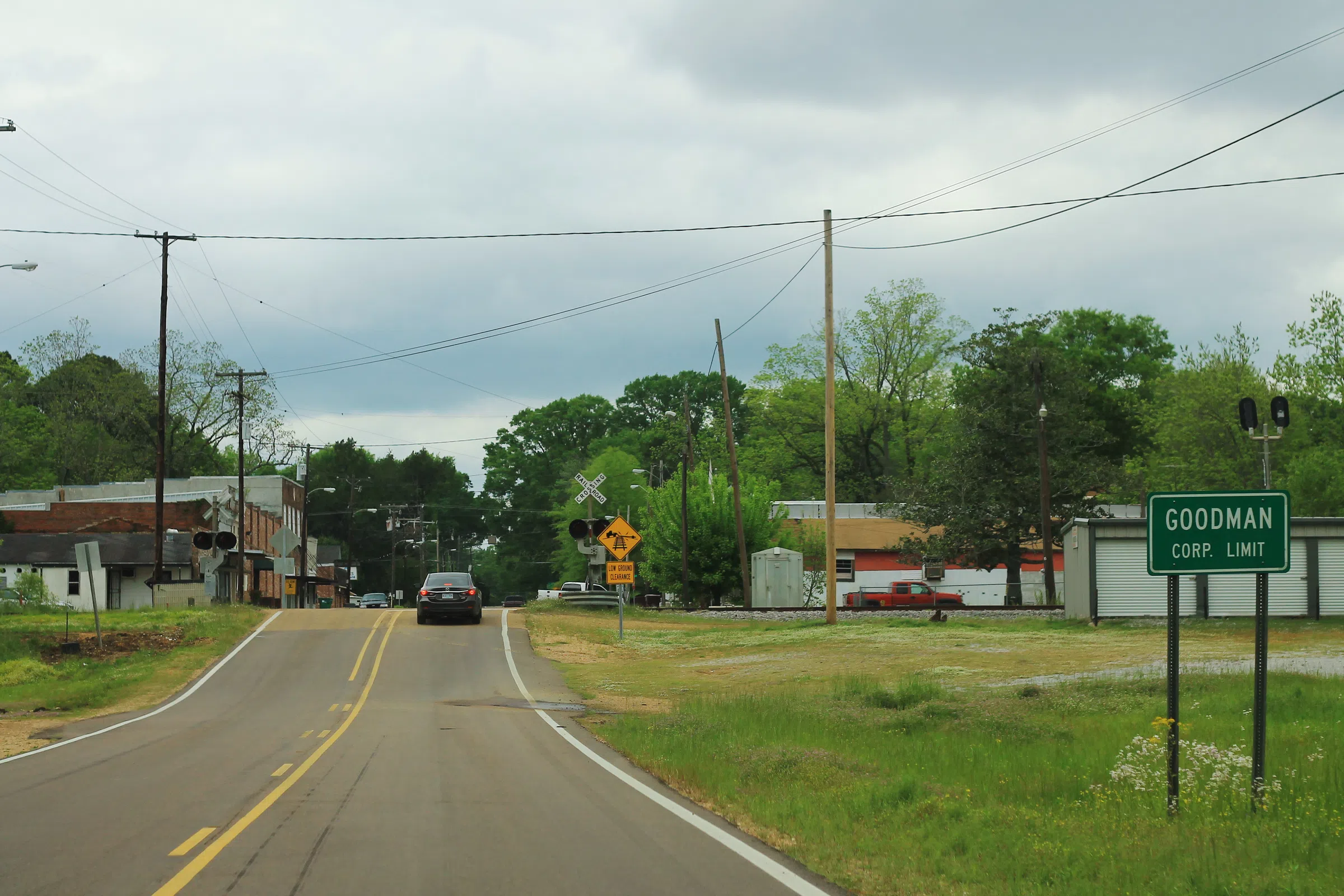 MS 14 West highway sign