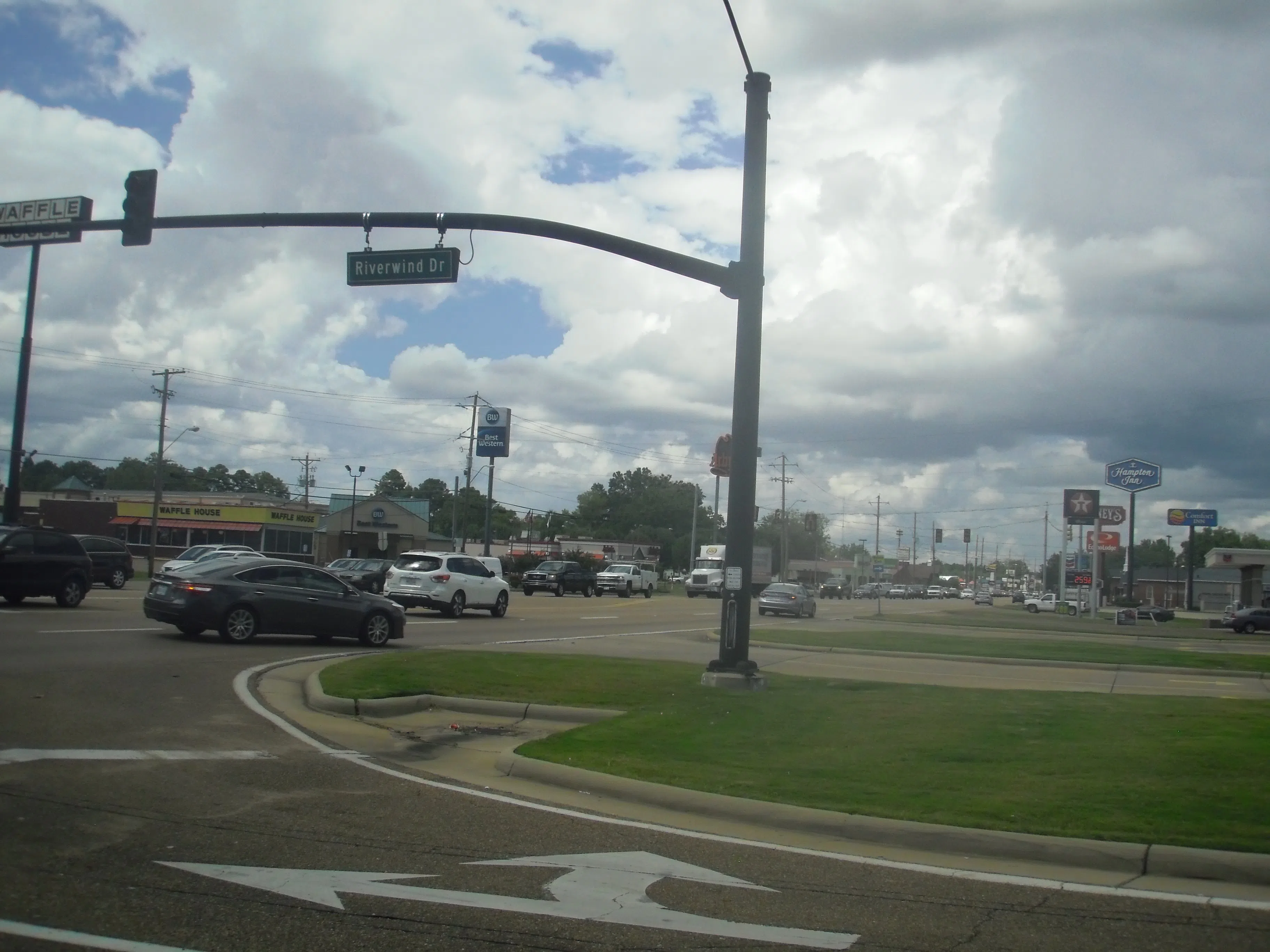 Riverwind Drive at South Pearson Road