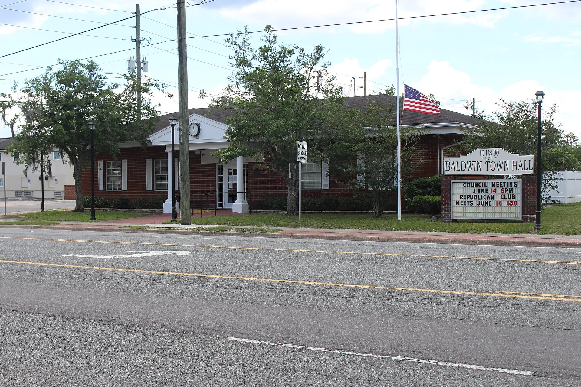 Baldwin Town Hall.