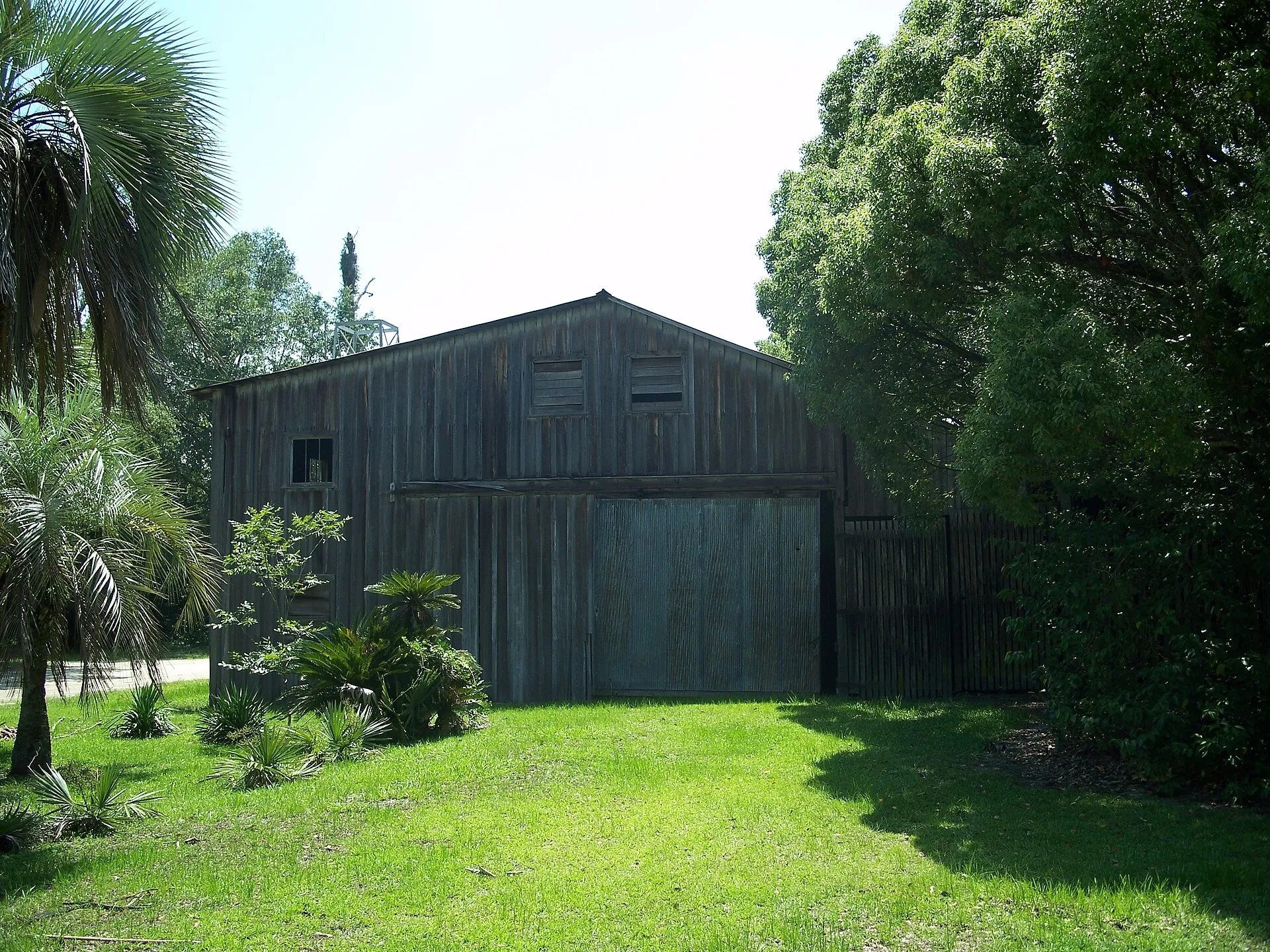 Barn next to the old Glen Saint Mary Nurseries Company office.