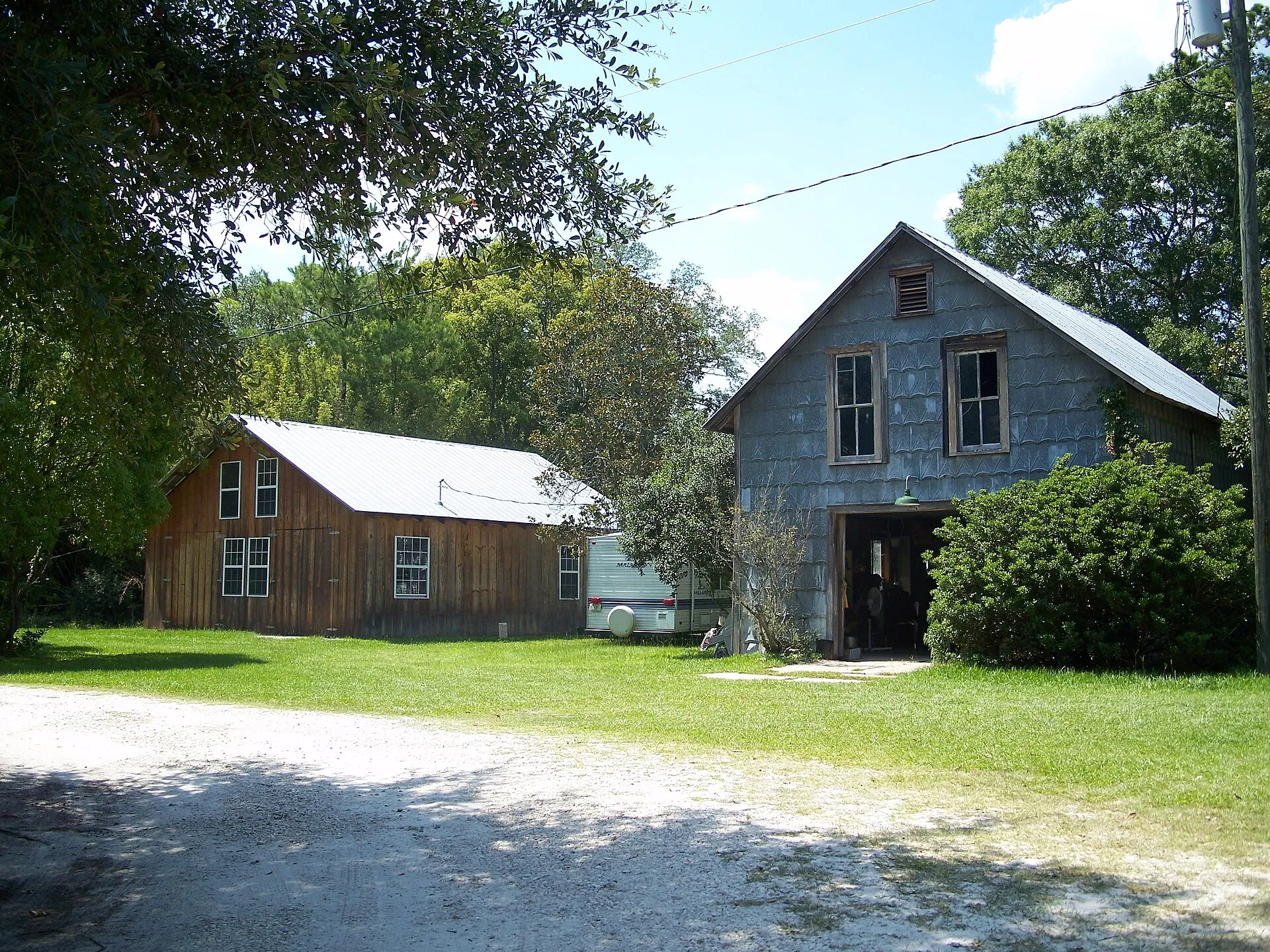 Buildings in the Glen Saint Mary Nurseries Company district.
