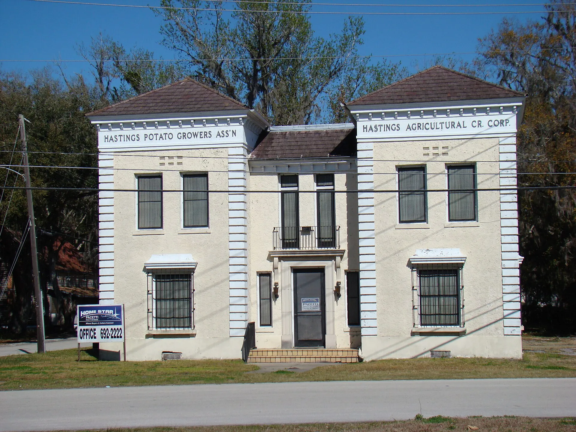 Potato Growers Association building, Hastings.