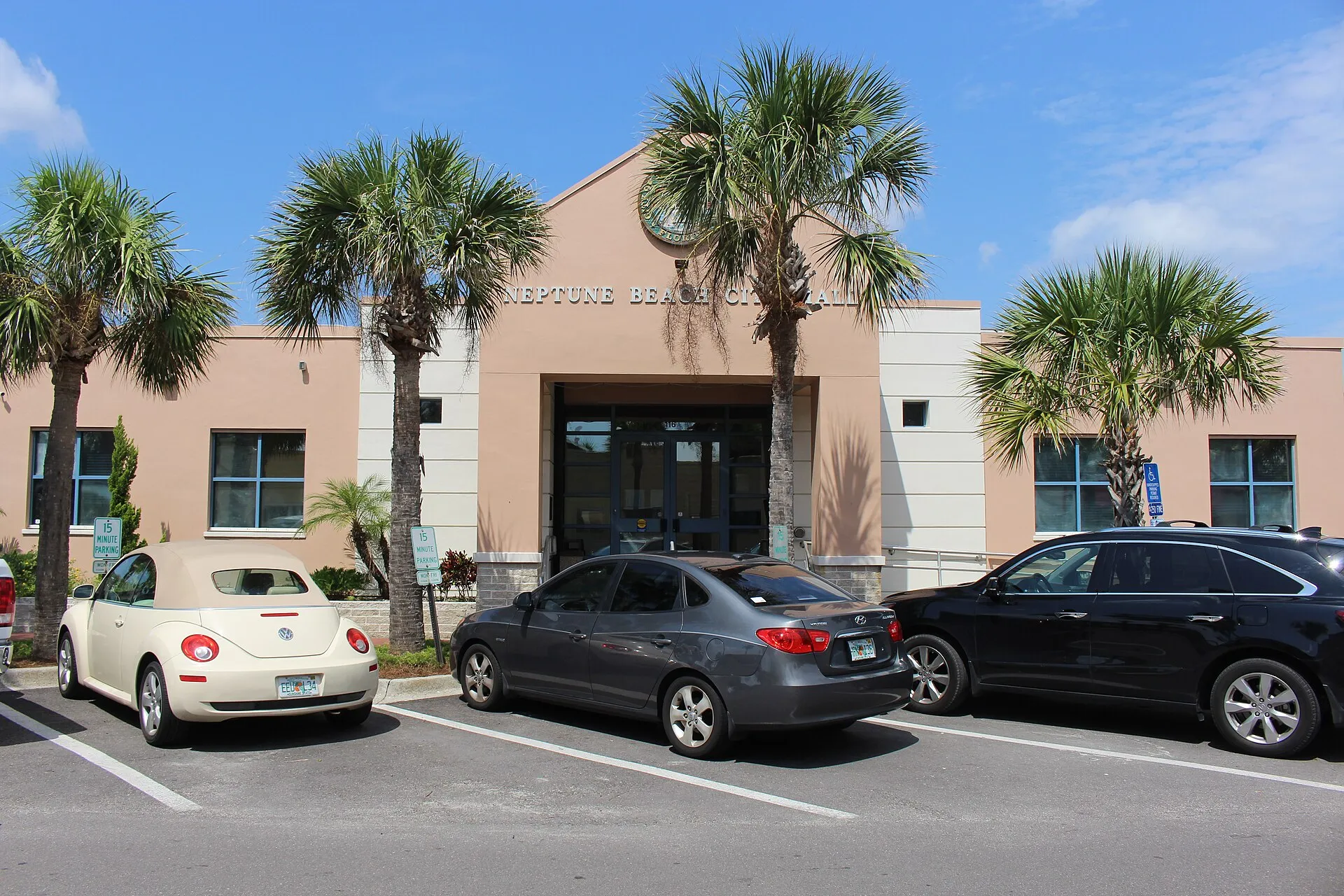 Neptune Beach city hall.