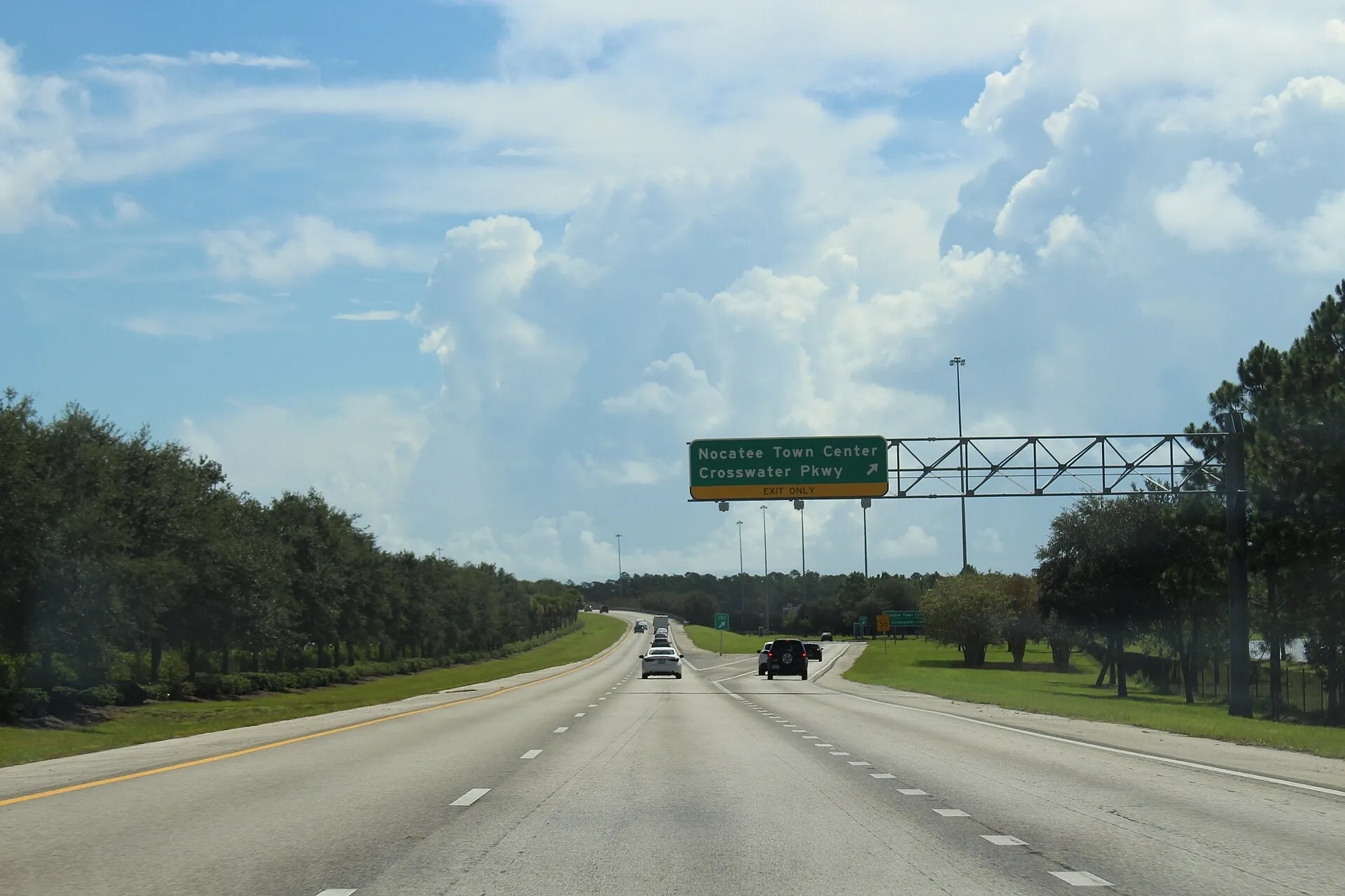 Nocatee Parkway at Nocatee Town Center.