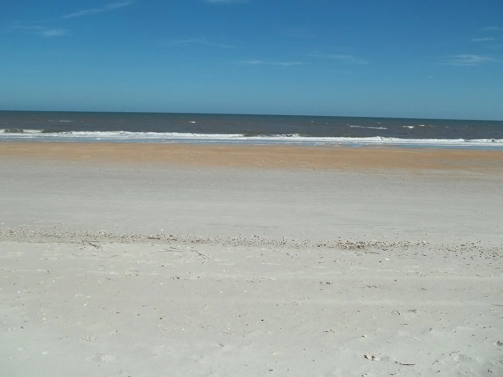 Atlantic Ocean shoreline, Ponte Vedra Beach.