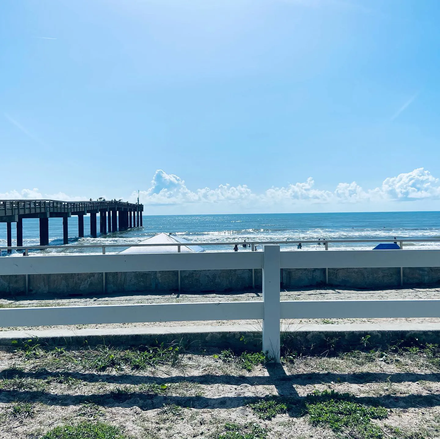 St. Johns County Ocean and Fishing Pier, St. Augustine Beach.