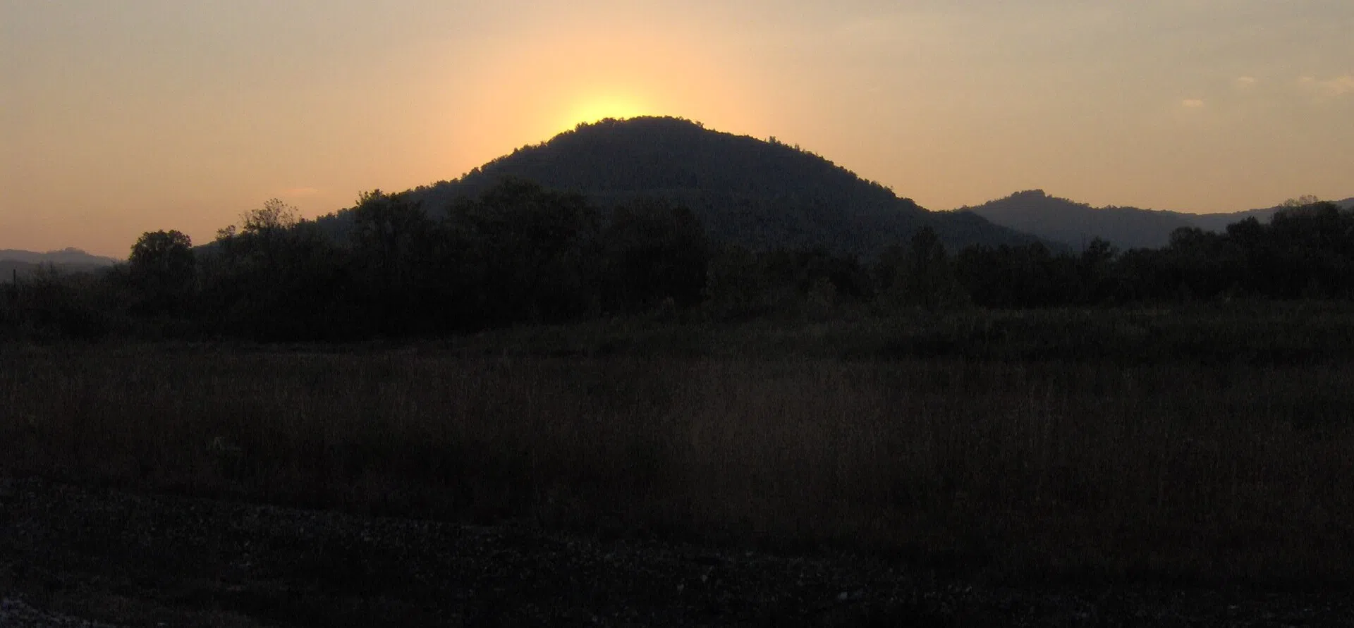Indian Mountain viewed from Jellico, Tennessee