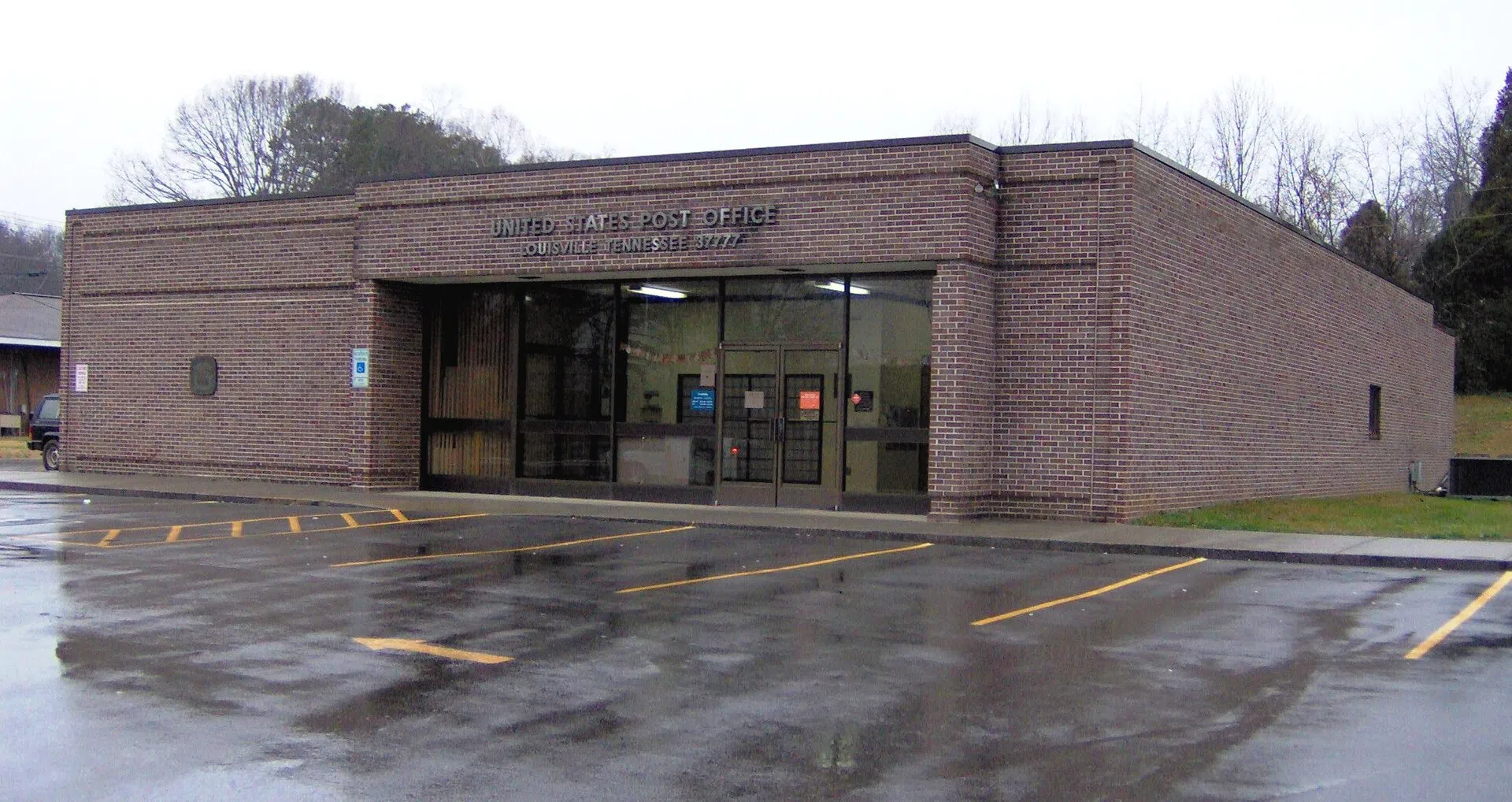 The post office in Louisville, Tennessee