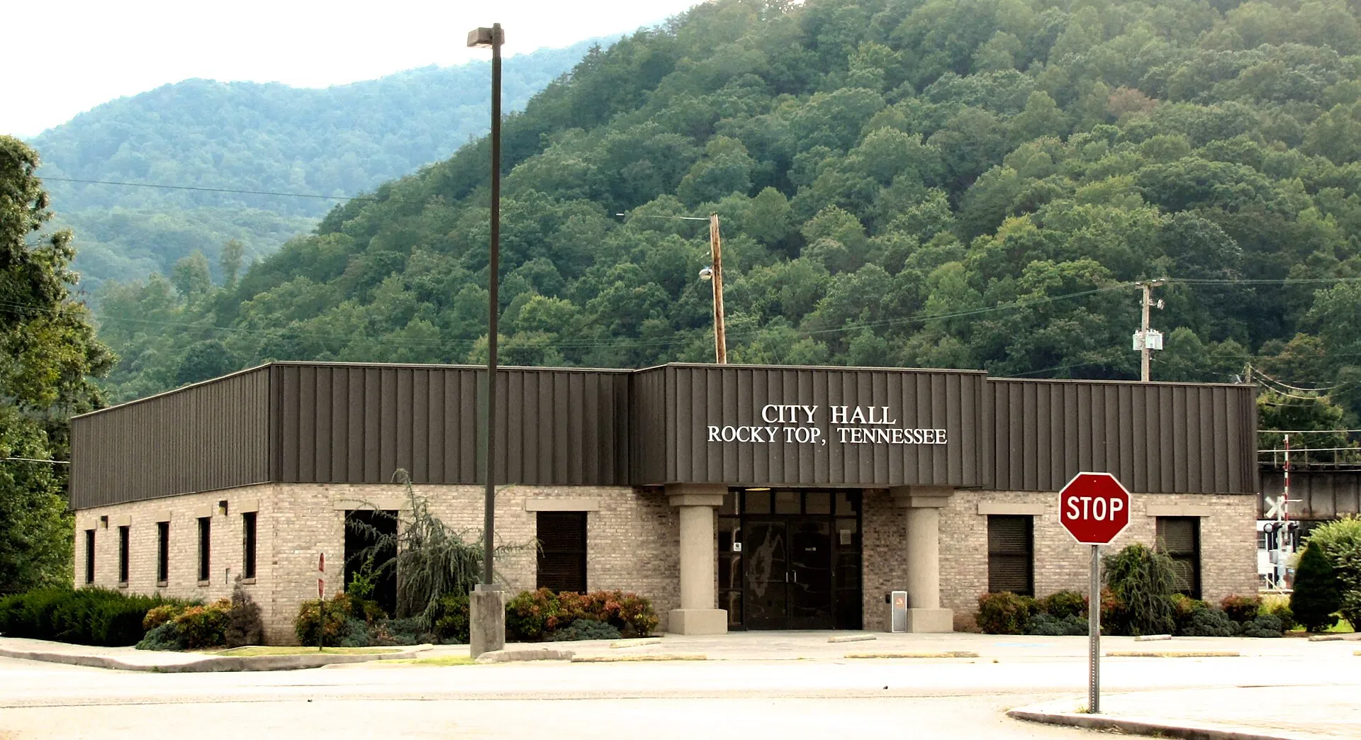 City Hall in Rocky Top, Tennessee