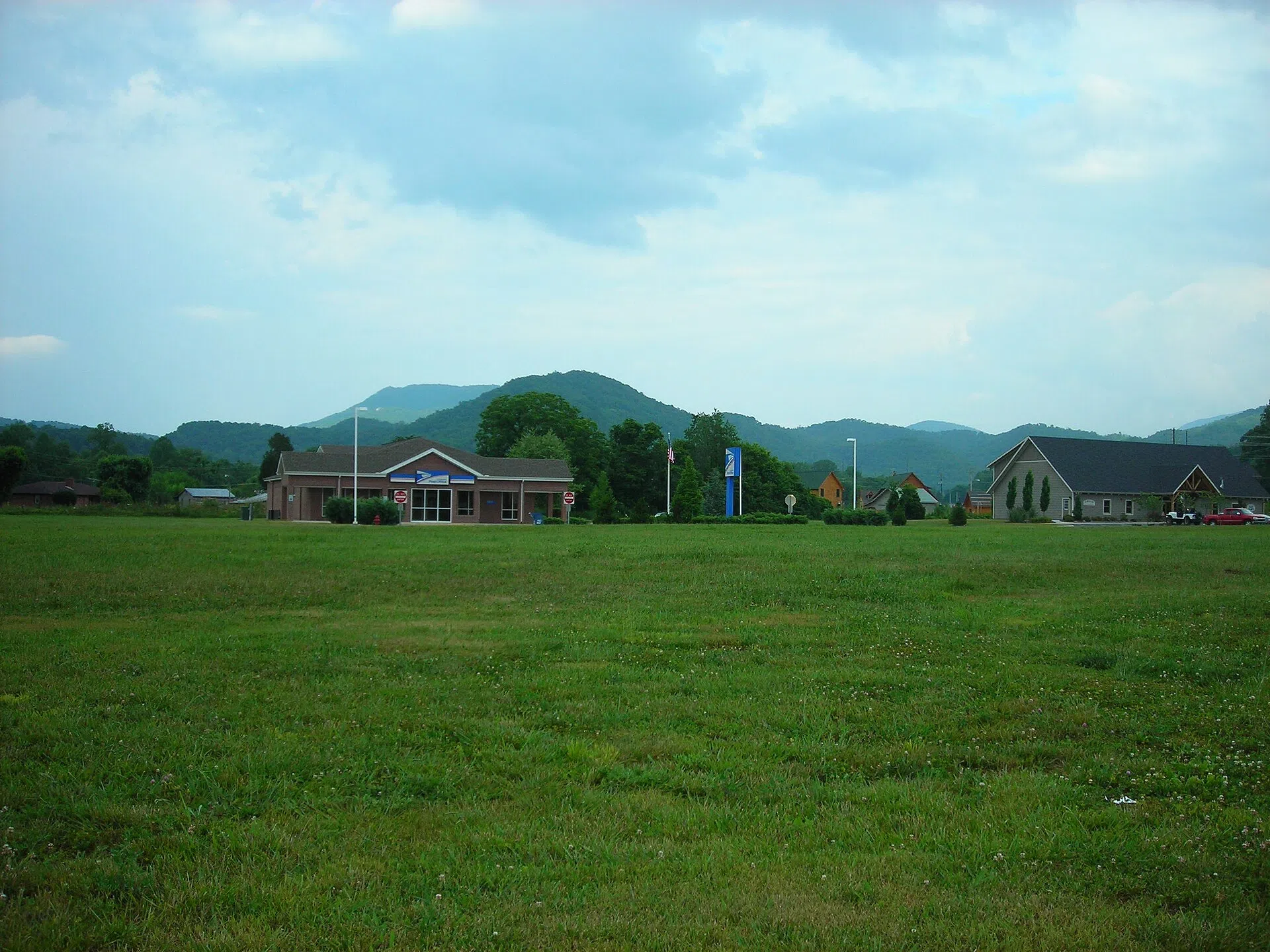 The post office in Townsend, Tennessee (built 2006; near the center of town)