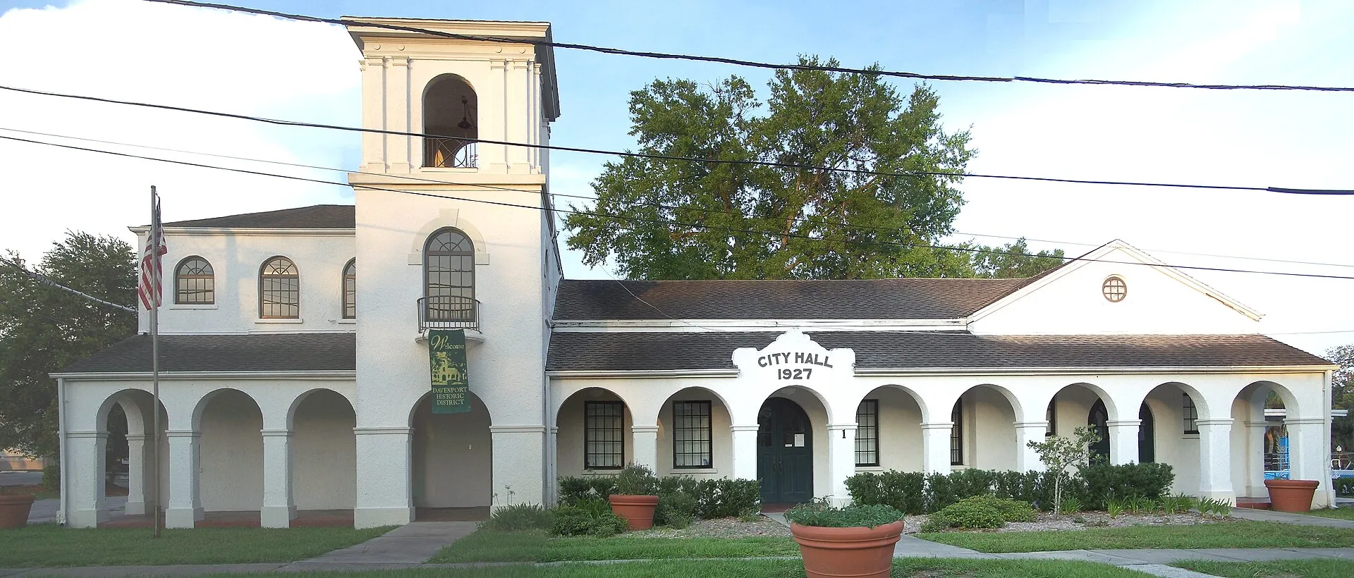 Davenport City Hall in the Davenport Historic District