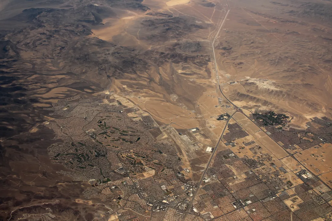 June 2015 Enterprise, Nevada - Aerial (49394821766).jpg