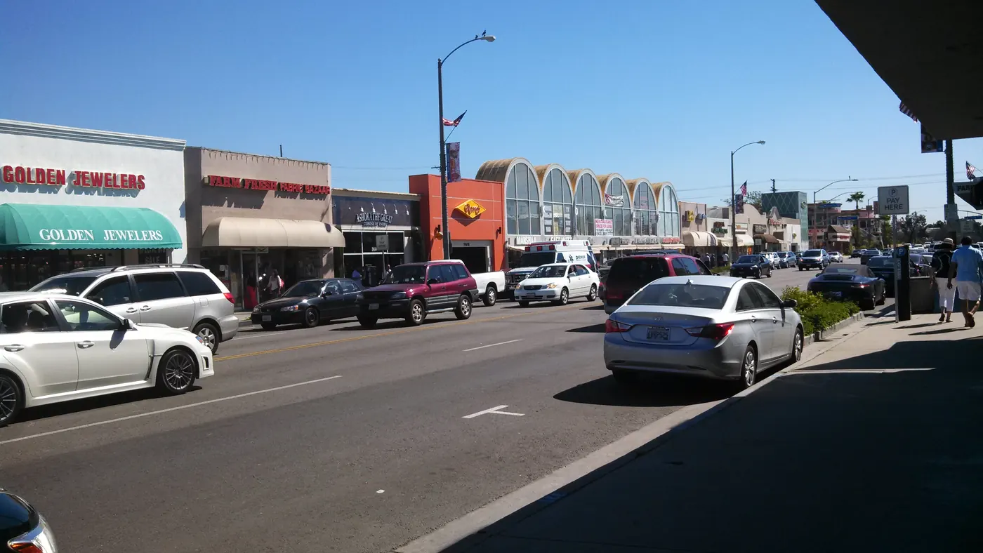 Another view of Pioneer Bvld in Artesia CA