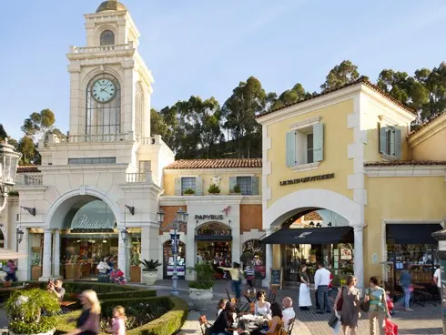 The Commons at Calabasas — a Mediterranean Revival style shopping center in Calabasas, in the western San Fernando Valley, Southern California