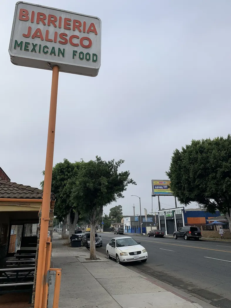 View along Compton Avenue in Florence-Graham, California (August 2022)