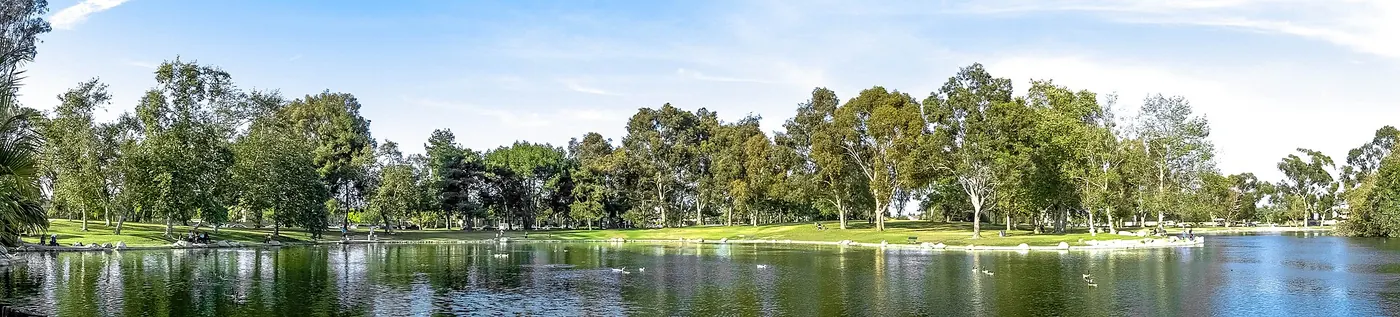 Mile Square Park Panorama shot taken on June 1st, 2014.