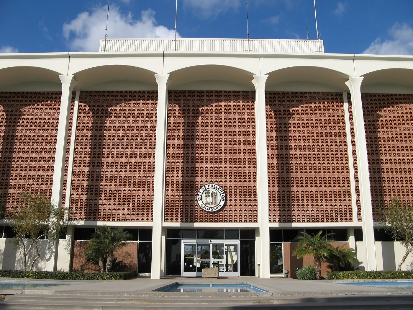Fullerton City Hall at 303 W. Commonwealth Avenue..