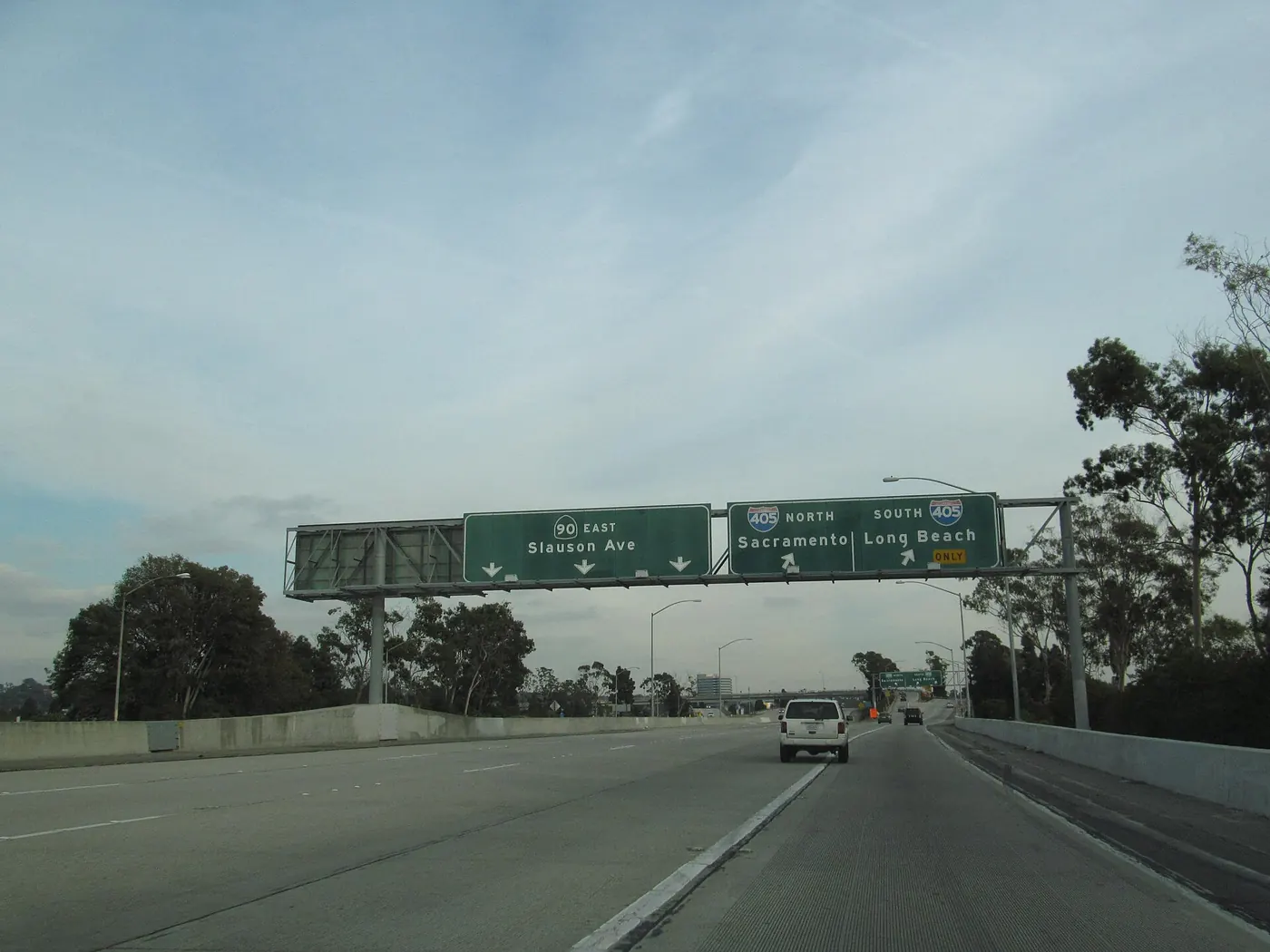 SR 90 eastbound at I-405.