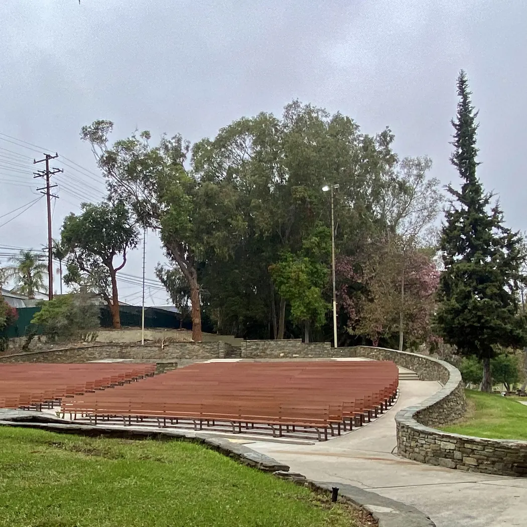 The amphitheater at Ladera Park.