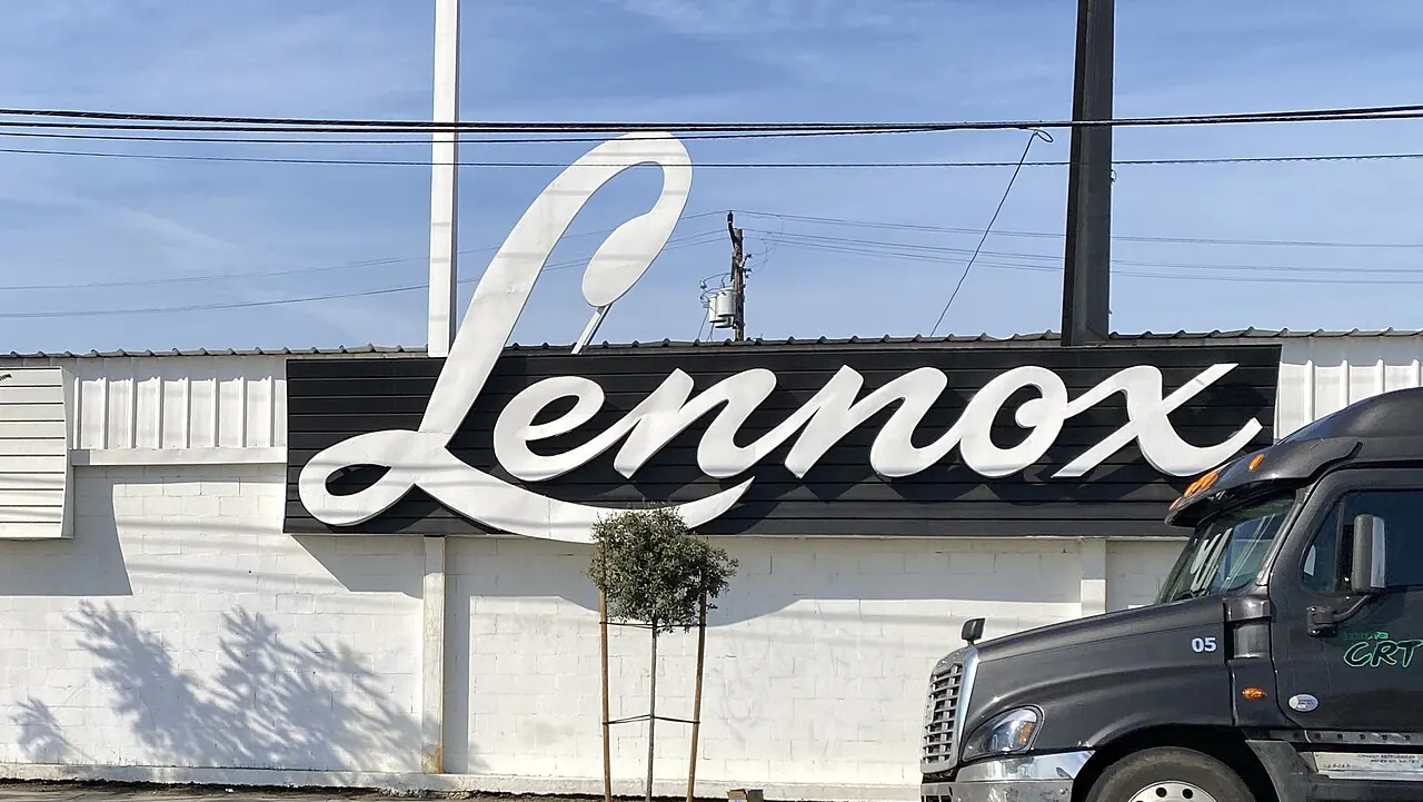 Lennox community signage.