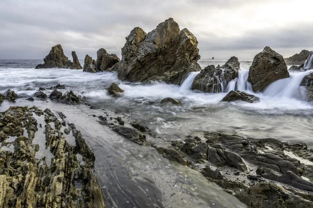 Little Corona del Mar Beach. Newport Beach, CA.
