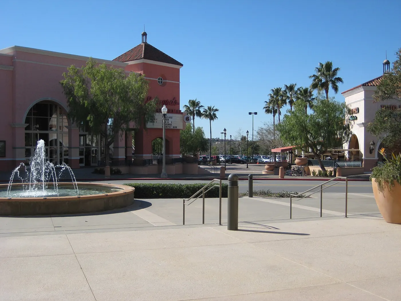 A plaza located in Rancho Santa Margarita, California..