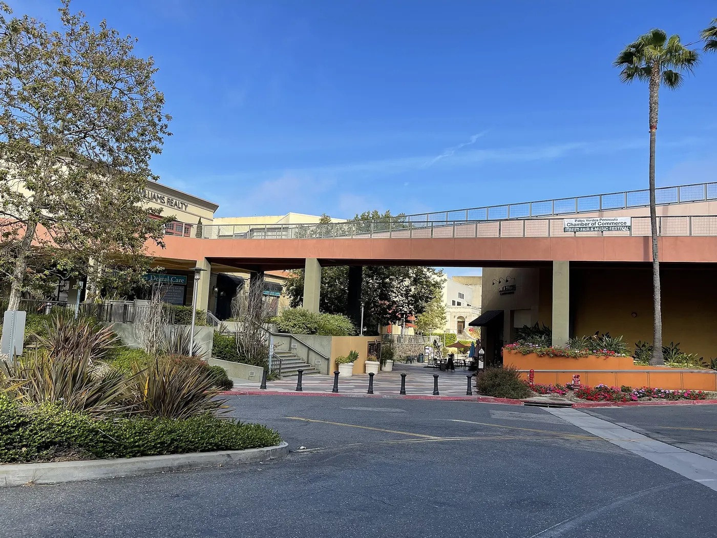 Exterior of the Promenade on the Peninsula shopping center (June 2022)