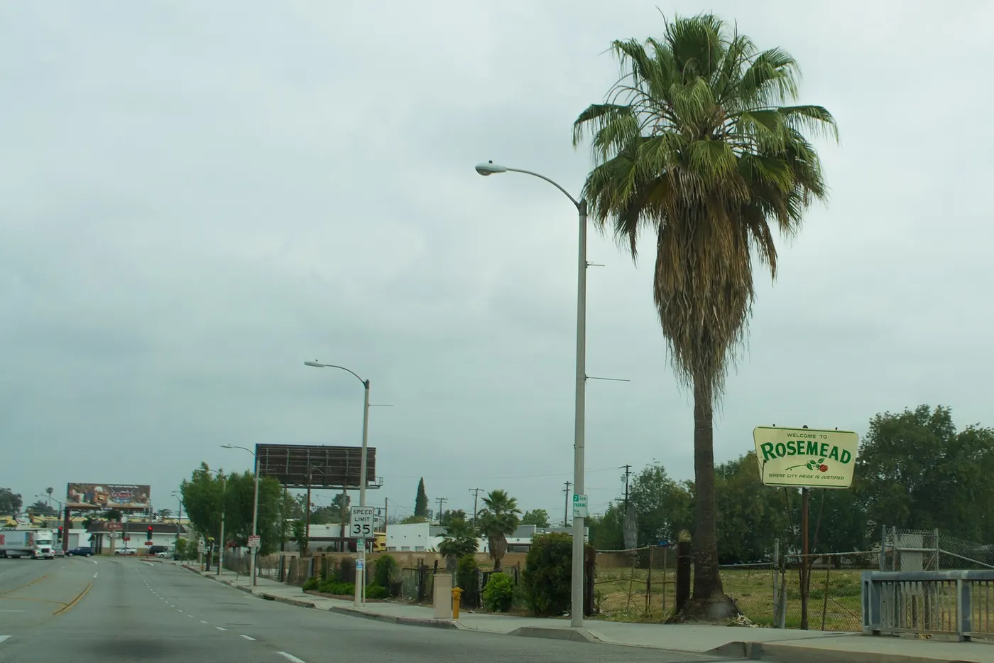 Valley Boulevard in Rosemead, California