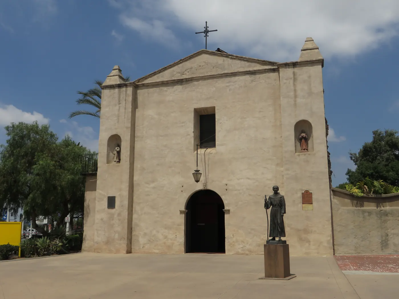 The Mission San Gabriel Arcángel is a fully functioning Roman Catholic mission and a historic landmark in San Gabriel, California