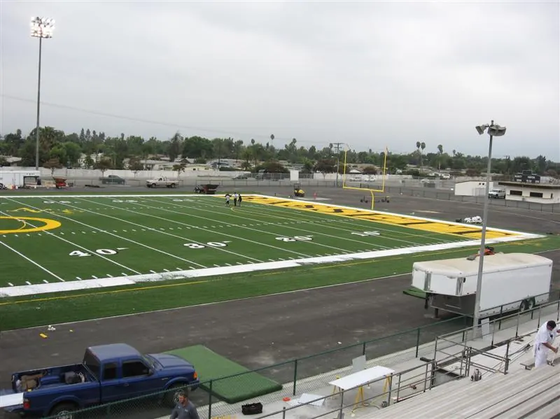 North End Zone during modernization