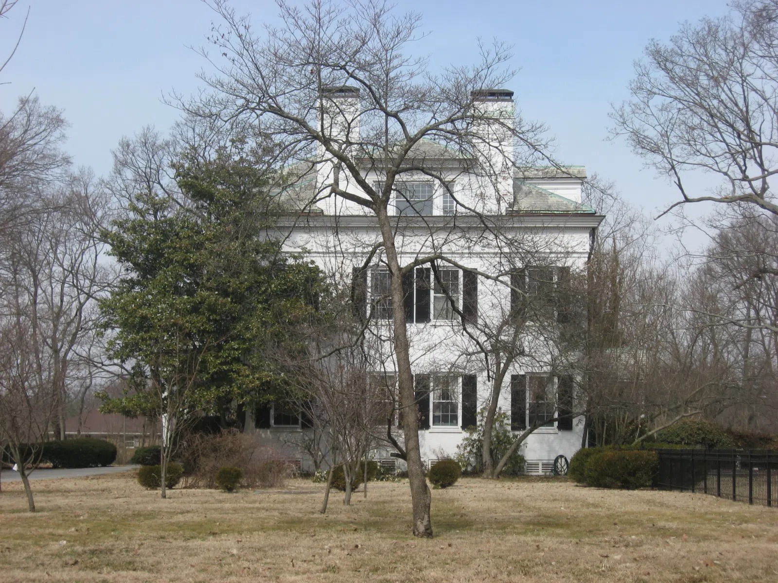 Southern end of Berry Hill, located on Dunraven Court in Glenview, Kentucky, United States. Built in 1800, it is listed on the National Register of Historic Places.