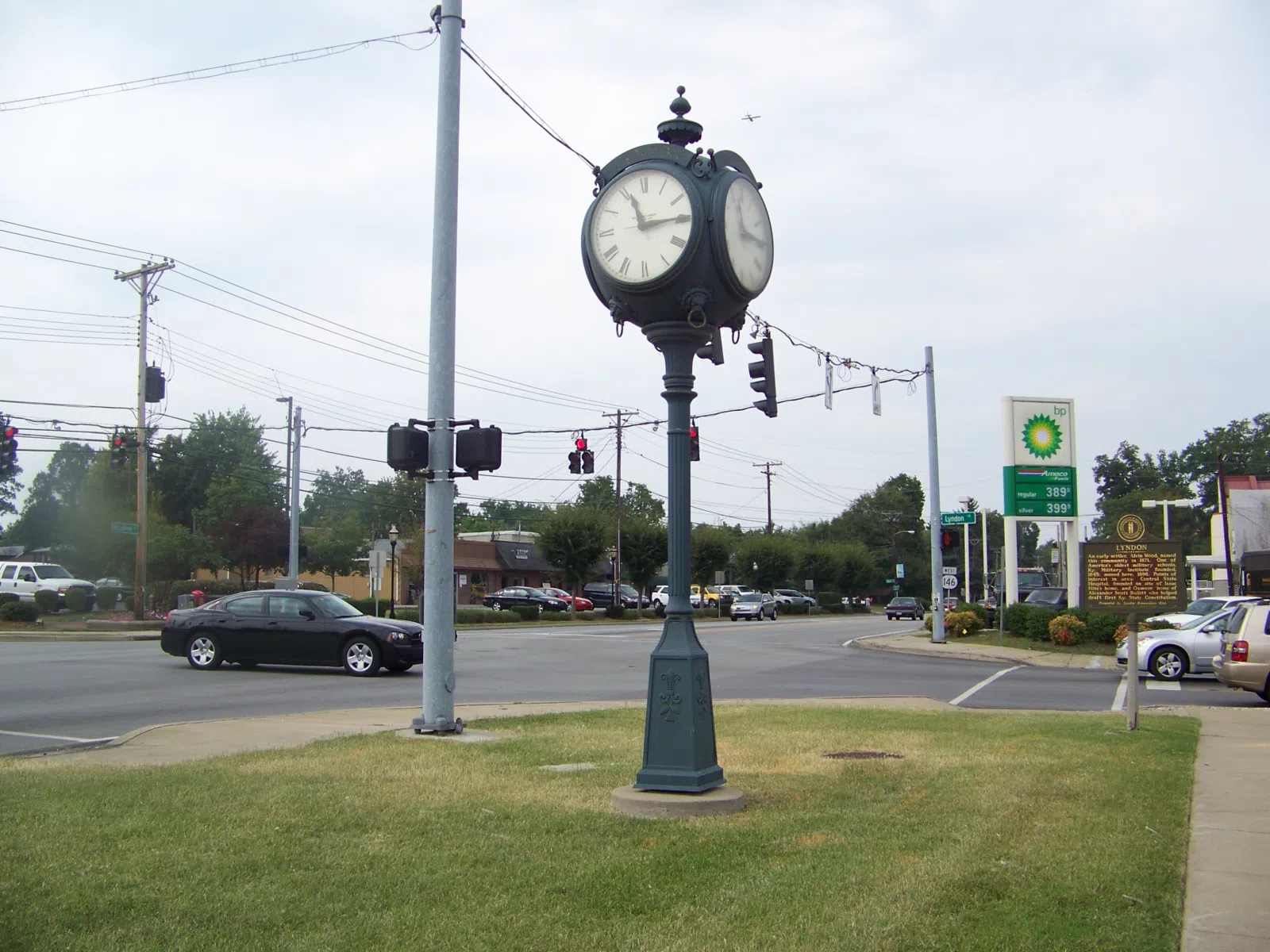 Lyndon ky clock at a distance