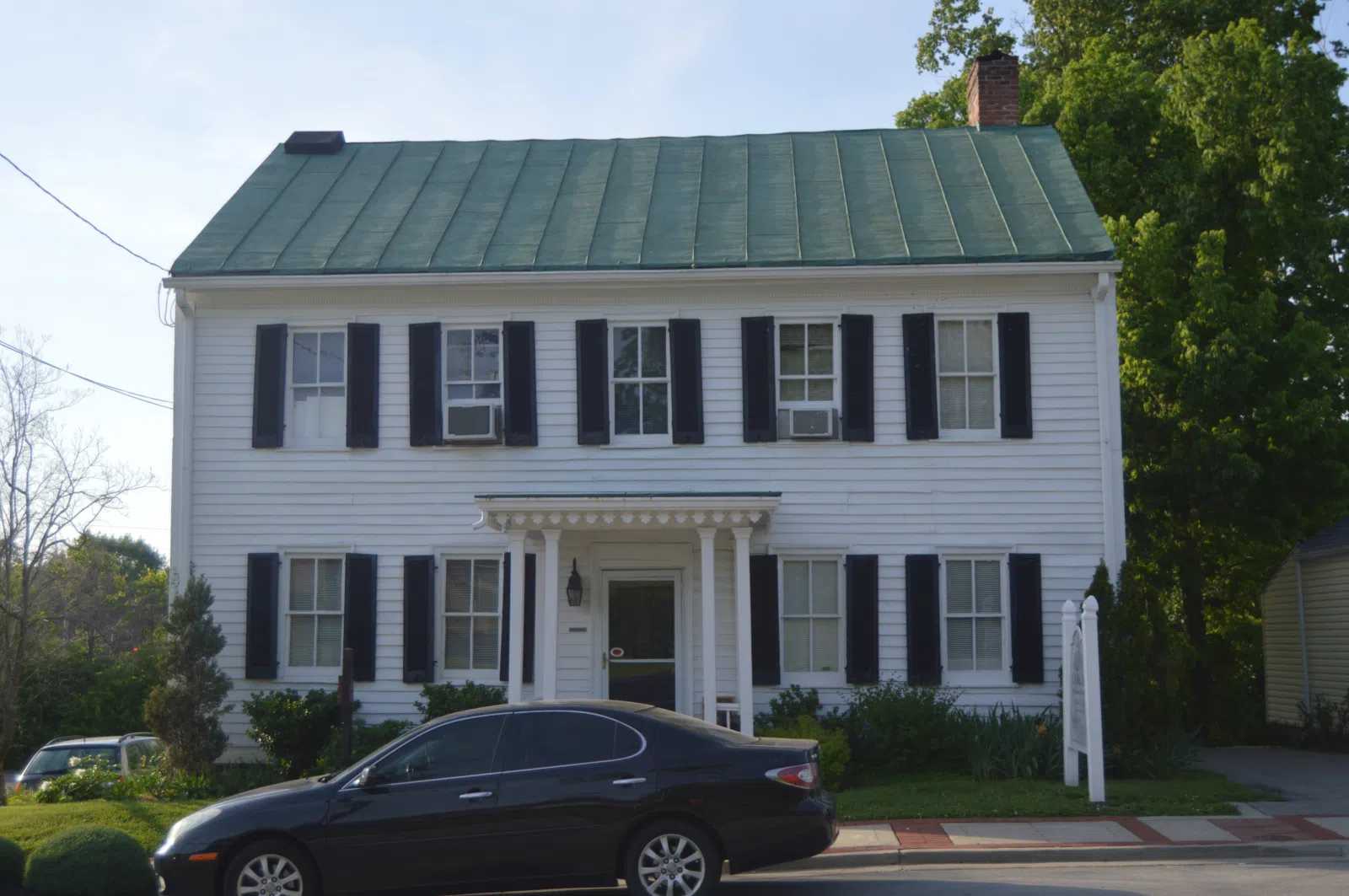 Front of the Beynroth House, located at 11503 Main Street in Middletown, Kentucky, United States. Built in 1797, it is listed on the National Register of Historic Places.