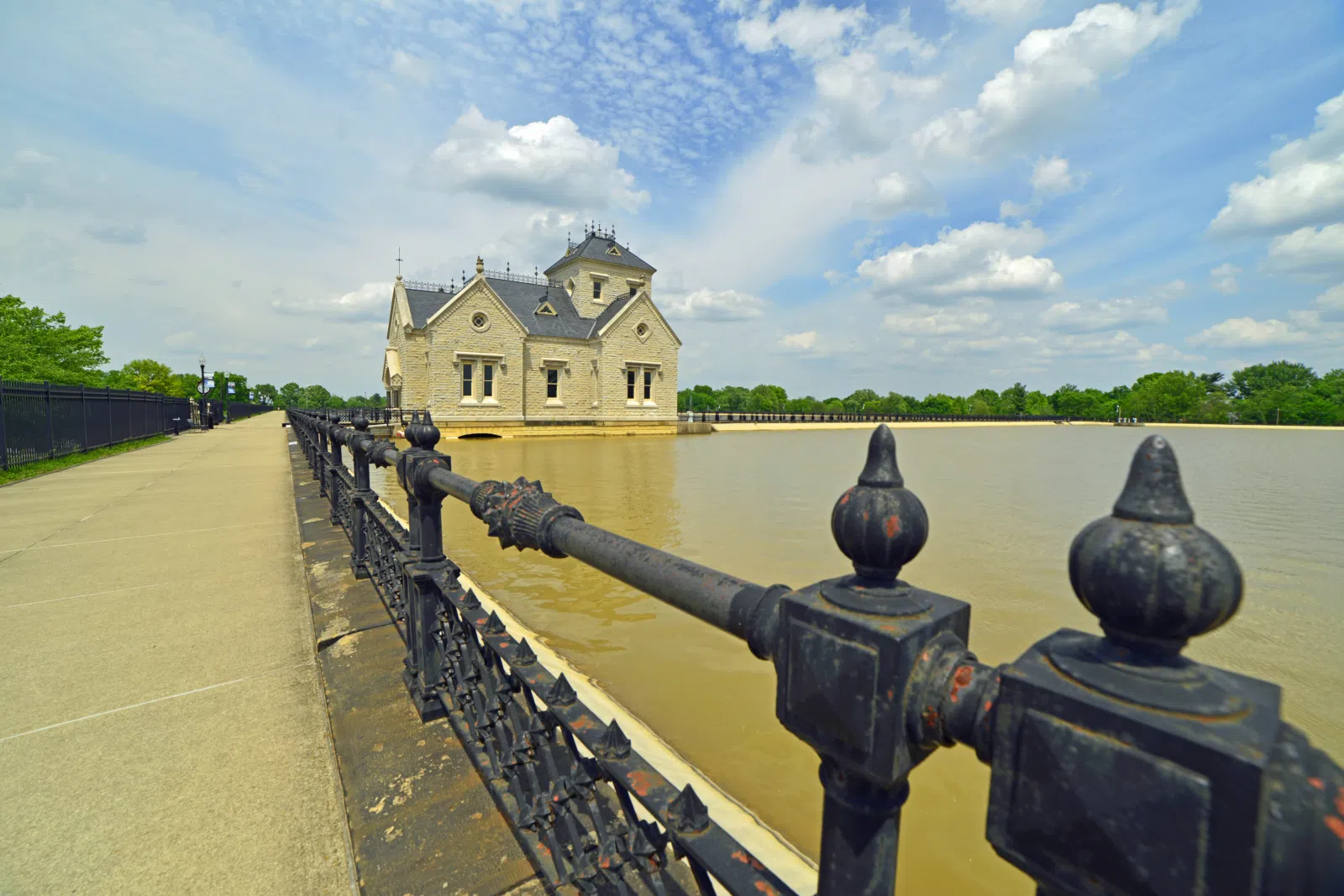Crescent Hill Reservoir is a historic site in Crescent Hill, Louisville, KentuckyNRHP Reference Number: 79001001