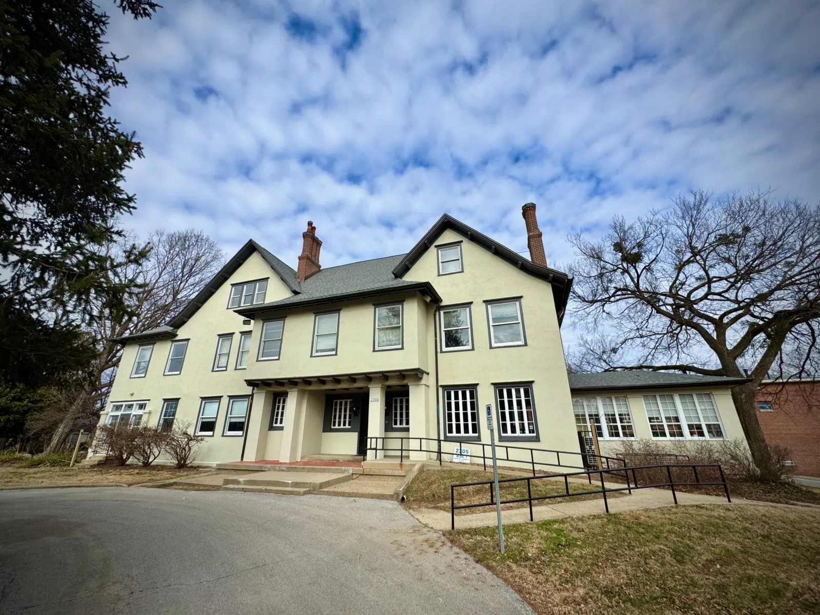 Douglass Community Center main building in the Highlands-Douglass neighborhood in Louisville, KY, USA