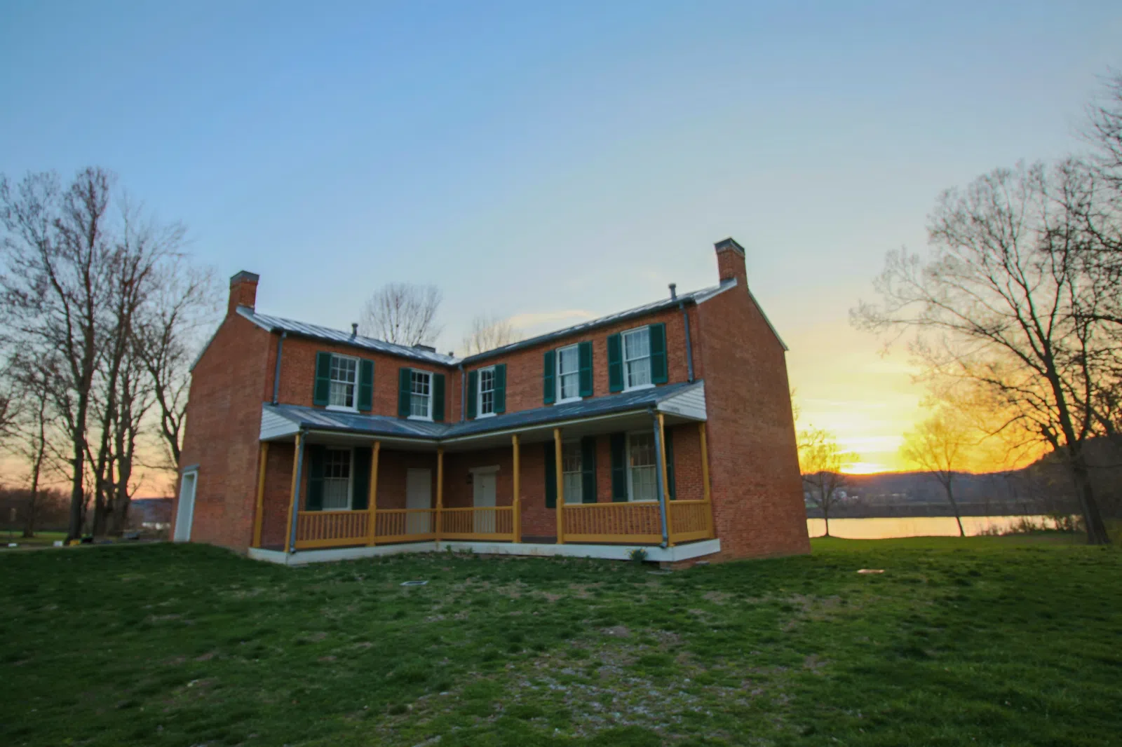 Riverside, The Farnsley-Moremen Landing historic site in Valley Station, Louisville, Kentucky.