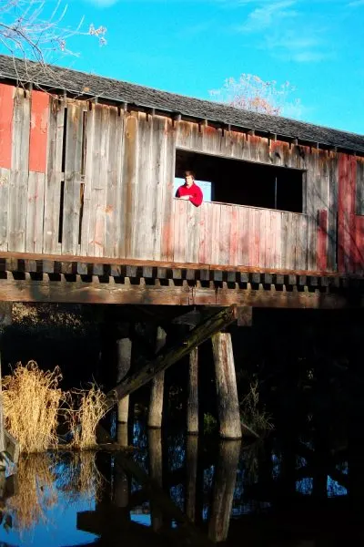 Clarence Covered Bridge near Brodhead, WI