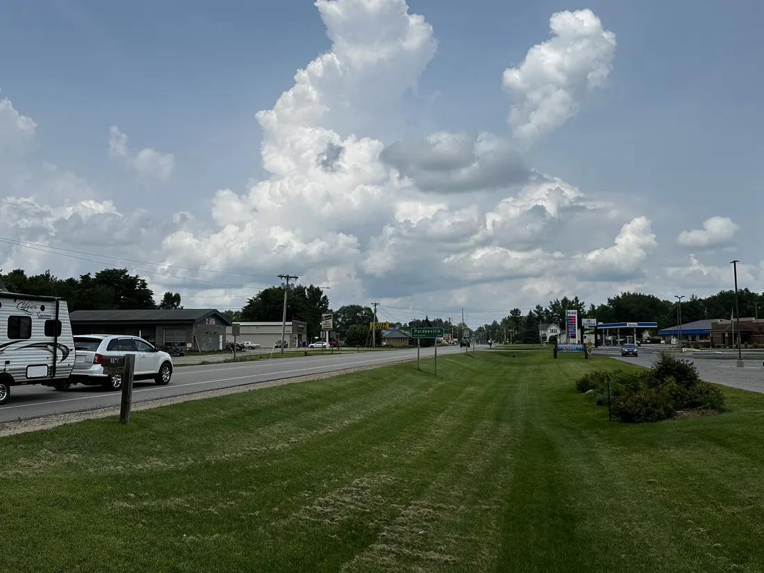 Pardeeville, Wisconsin pictured on July 21, 2024