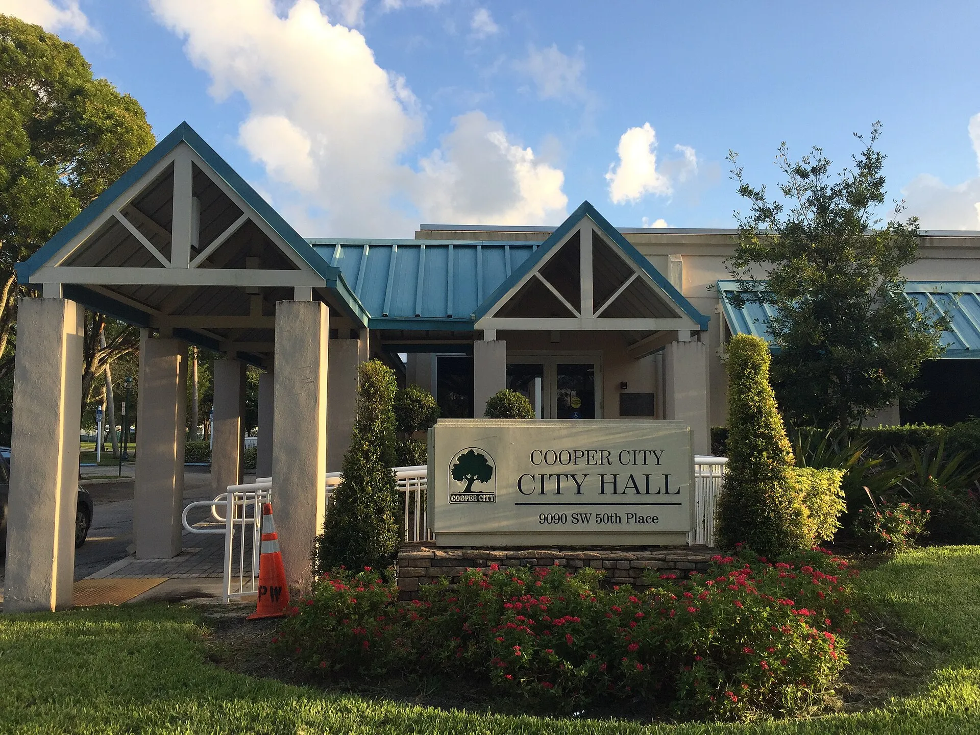 City Hall in Cooper City, Florida.